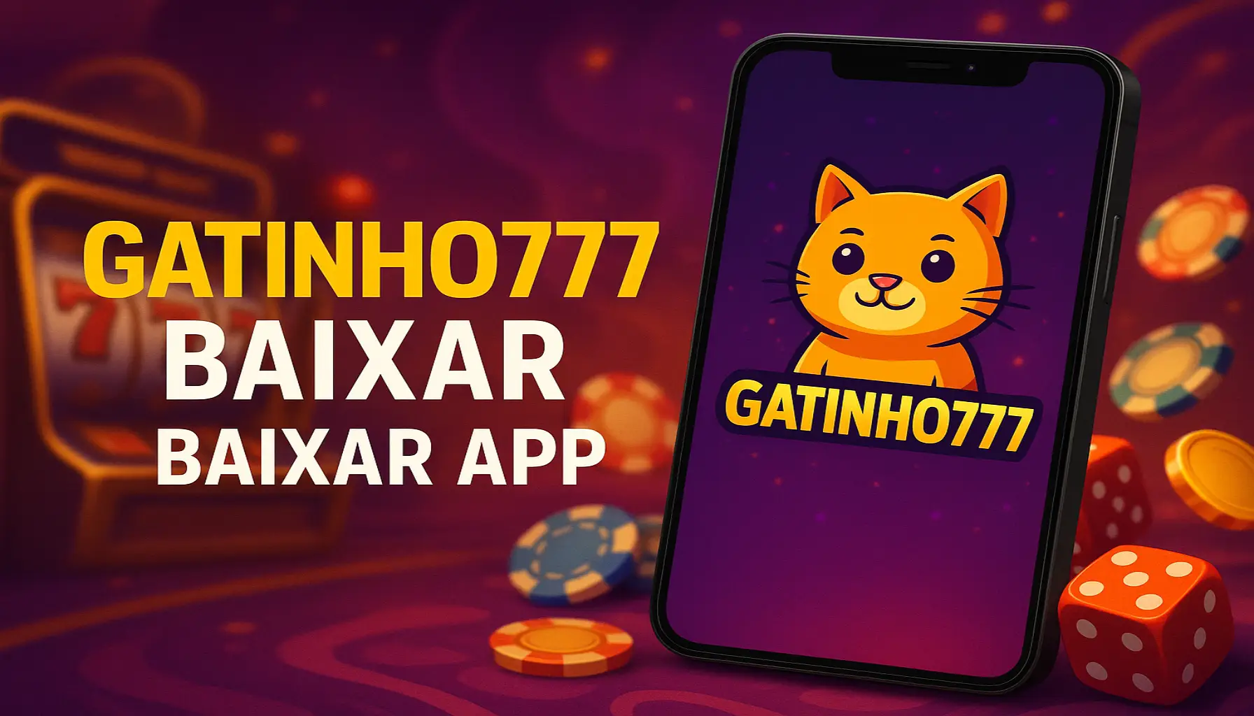 Baixar o GATINHO777 Cassino App