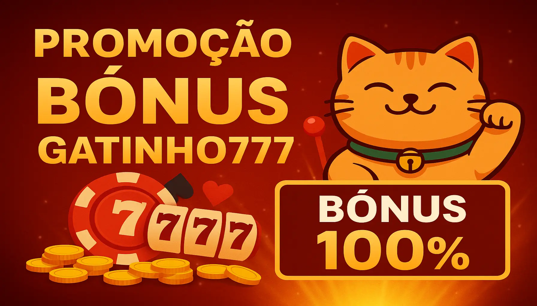 O bônus promocional GATINHO777 é uma ótima maneira de começar sua aventura