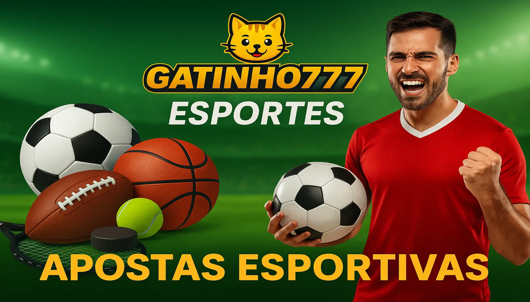 Aposte em apostas esportivas no cassino online GATINHO777