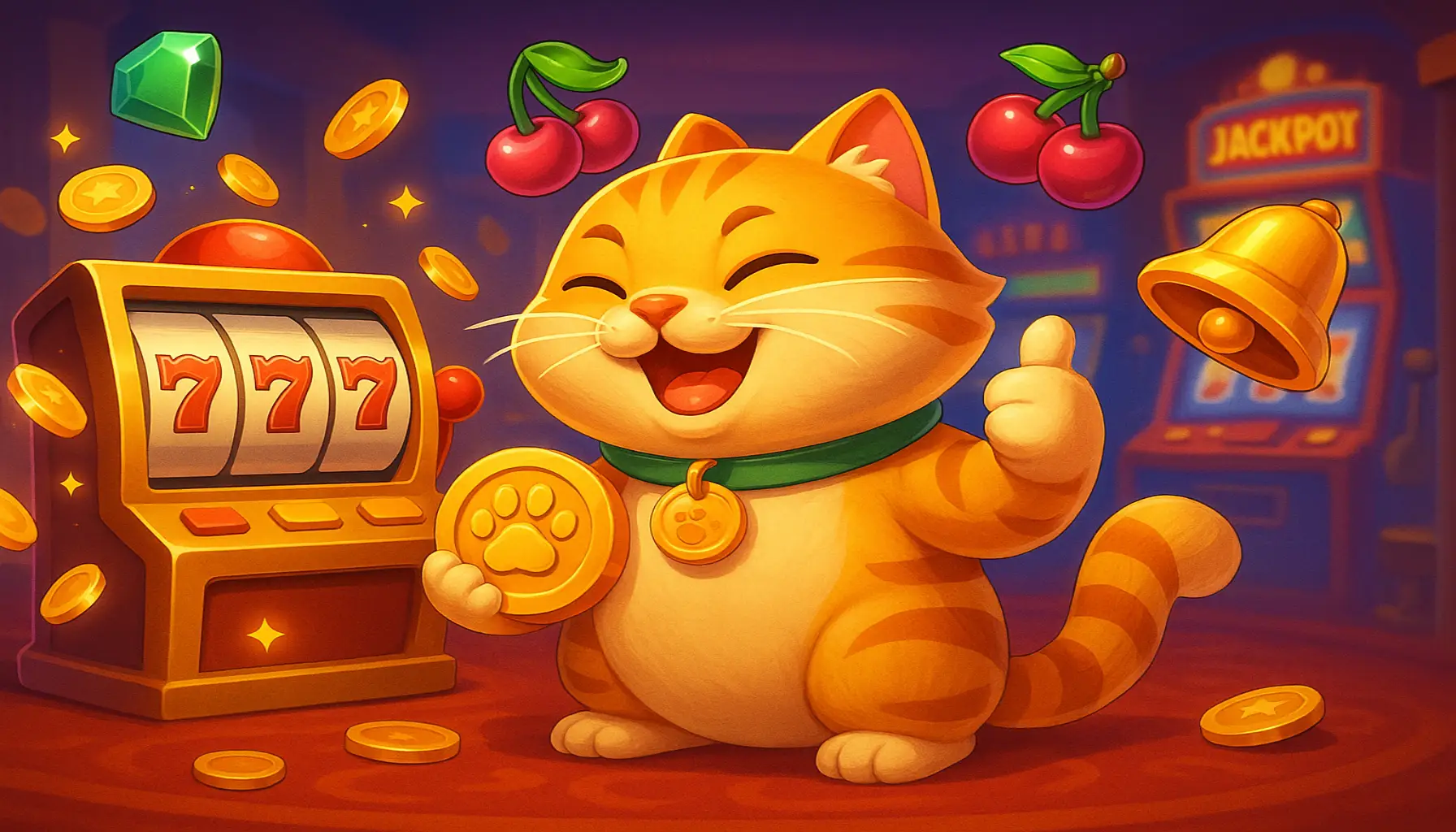 Jogos de Slot no Casino Online GATINHO777