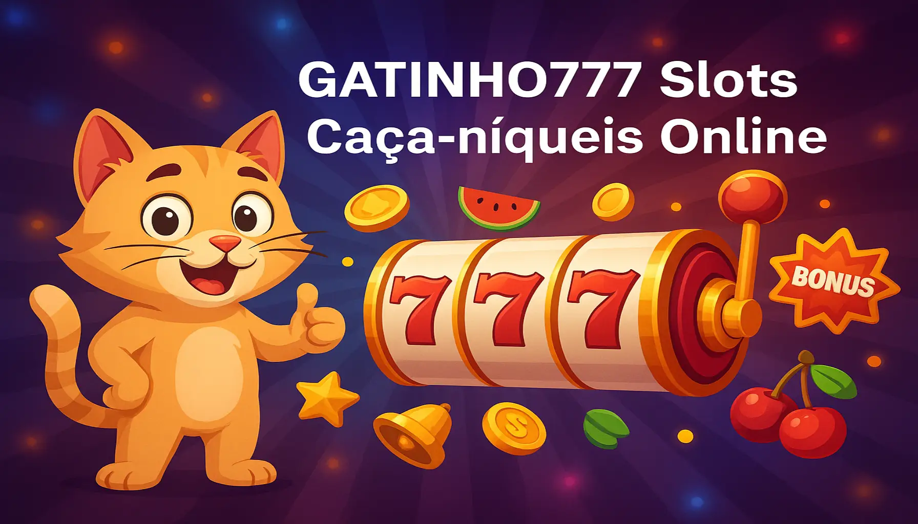 Explore o mundo das slot machines no GATINHO777 Casino